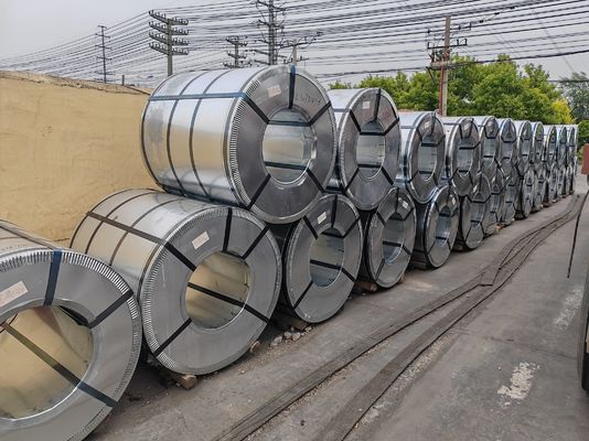 Buy 700–1250mm RAL Color Pre Painted Steel Coil with 30–275g/m² Zinc Coating and 3–8MT Coil Weight for Industrial and Architectural Use online manufacture