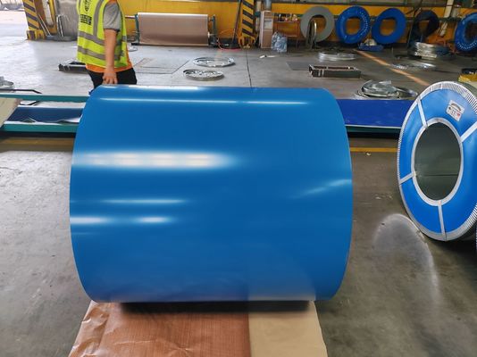 Buy Pre Painted Steel Coil with 5-7μm Back Coating Thickness 30-275g/m2 Zinc Coating and 508/610mm Coil ID for Industrial Equipment online manufacture