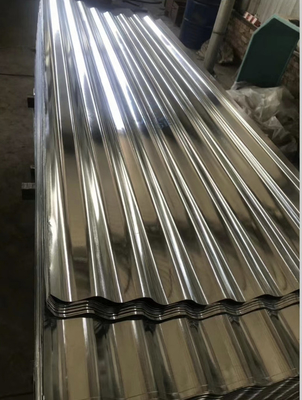 Zinc Coating Galvanized 40-275g/m2 Regular / Zero / Big Spangle Zigzag Sheet