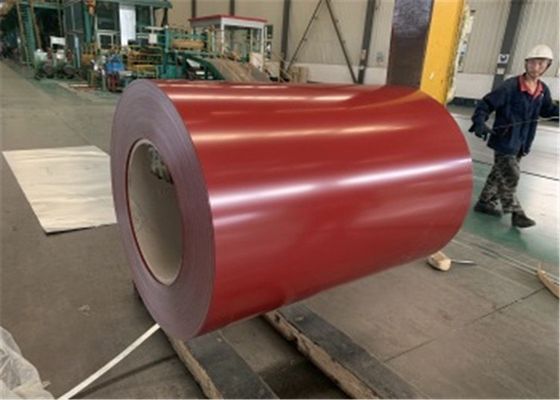 Buy 0.45mm PVDF Prepainted Steel Coil RAL 9014 RAL 5016 for Roofing and Industrial Building Panels online manufacture