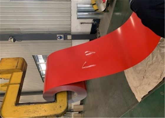 Buy 0.48mm RAL 7065 Prepainted Galvanized Steel Coil for Roofing and Container Panel Applications online manufacture