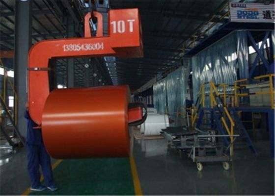 Buy 0.46mm Z90 26Ga PPGI Steel Coil with PVDF Coating for Roofing and Building Panel Applications online manufacture