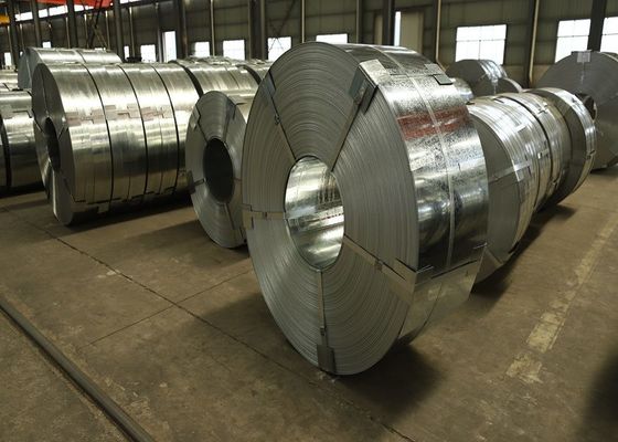 Buy ASTM A653 G90 Hot Dipped Galvanized Steel Strip 0.42mm × 100mm DX52D+Z for Industrial Panels and Structural Components online manufacture