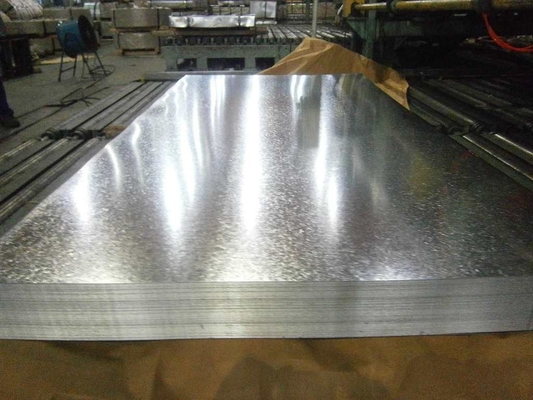 Anti Finger Acrylic Coating Zinc Galvanized Steel Zero Spangle