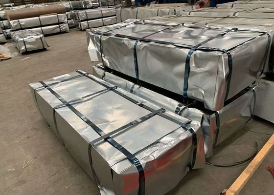 Buy 30–275g/m² Galvanized Corrugated Roofing Sheet 600–1250mm Steel Roof Panel online manufacture