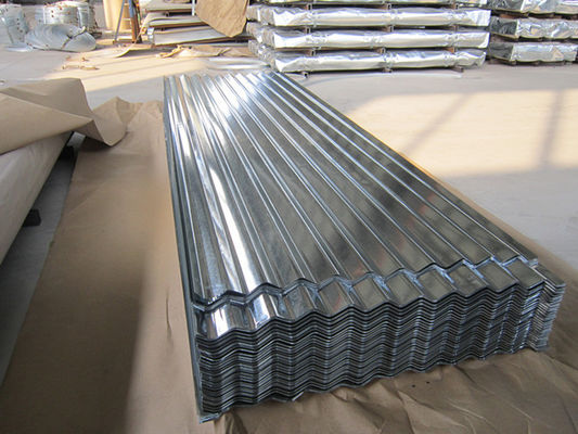 Buy 60-275g/m² Zinc Coating SGCC Galvanized Corrugated Roofing Sheet JIS G3302 online manufacture