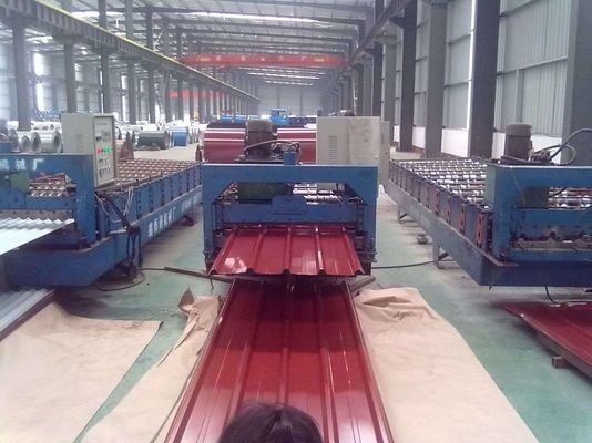 Buy CGLCC Pre Painted Corrugated Roofing Sheet EN 10169 DX51D+AZ Galvanized Steel Roofing Panels online manufacture