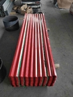 Pre Painted 17mm Red Corrugated Roofing Sheets Galvanised Iron Sheets