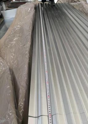 Buy 0.25mm DX51D AZ275 Galvalume Corrugated Roofing Sheet with 1000mm Effective Width for Housing Panels online manufacture