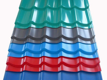 76mm Pre Painted Corrugated Roofing Sheet Corrugated Metal Roof Panels
