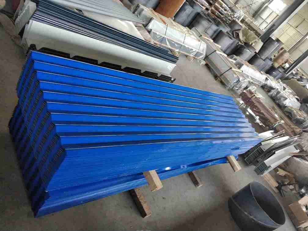 Wear Resistant 17mm Corrugated Metal Sheets 76mm Corrugated Steel Panels